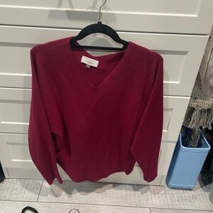 Maroon sweater
